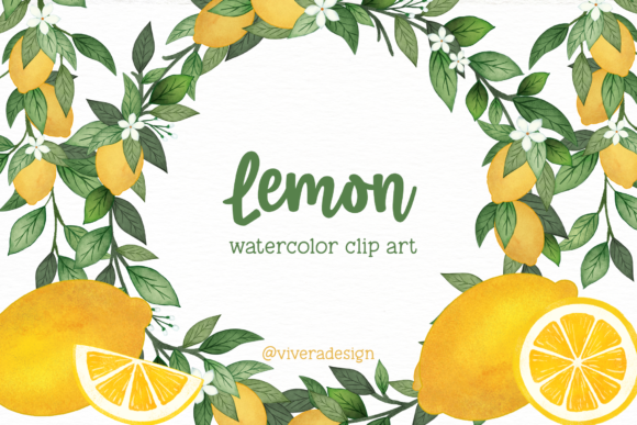 Lemon Watercolor Cliparts & Illustrations Review