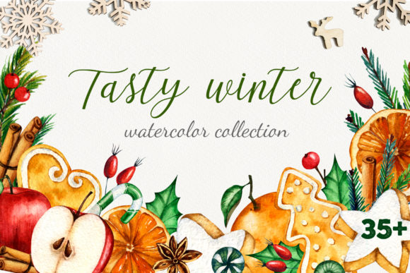 Tasty Winter Watercolor Set: A Designer's Review