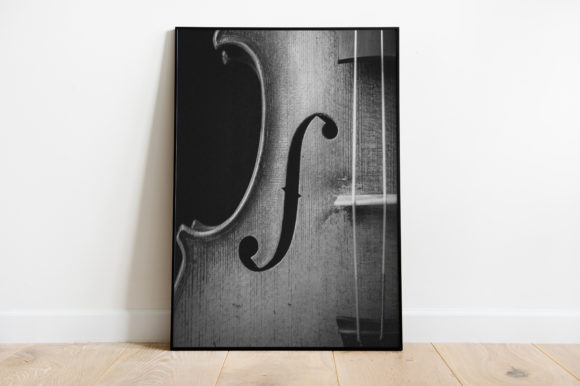 Violin Watercolor Illustrations for Branding