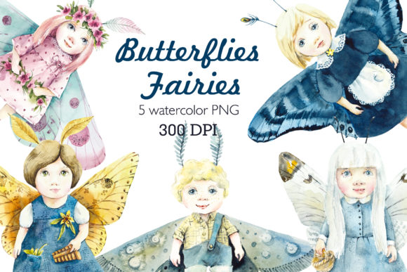Watercolor Fairies Illustrations Review