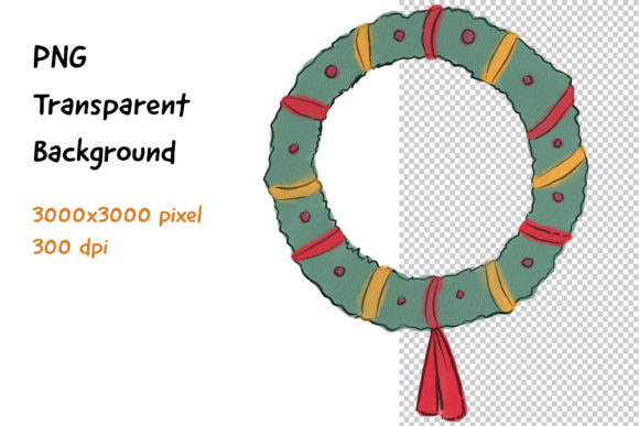 Wreath Frame Watercolor: Brand Illustrations